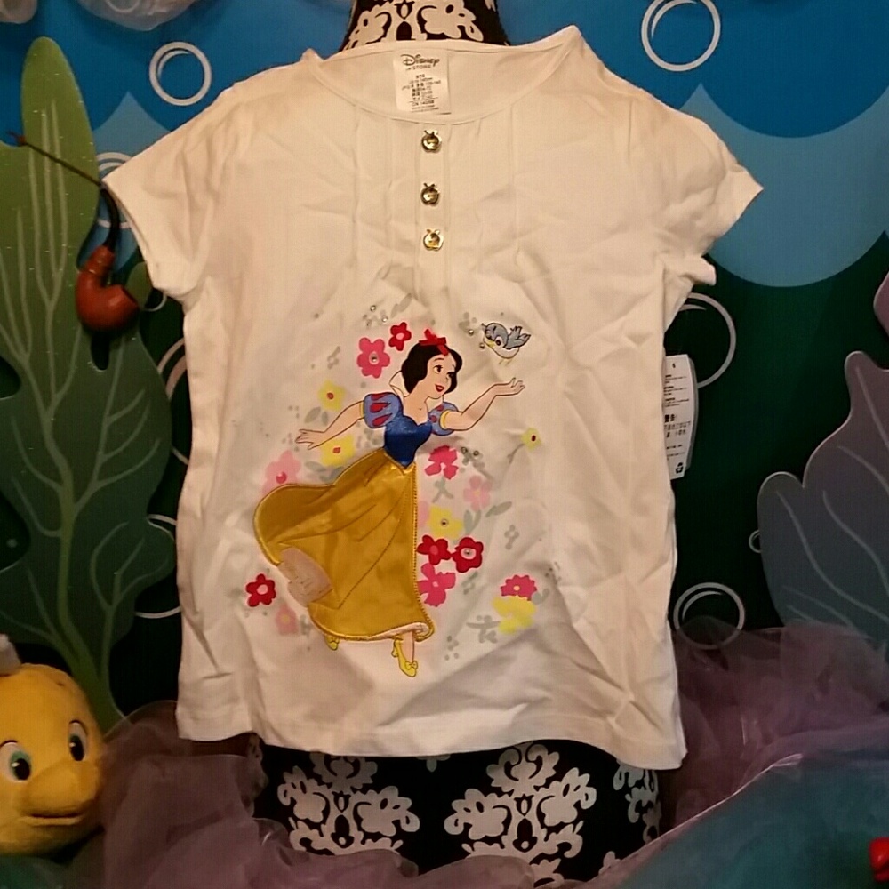 Disney Snow White embroidered shirt